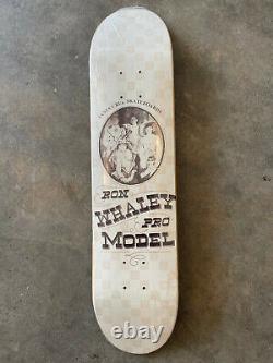 1999 Santa Cruz Ron Whaley Western Family Portrait Skateboard Deck Rare 90's