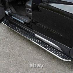 2 Pcs Fixed Running Board Side Step Nerf Bar for Hyundai Santa Cruz 2022-2024