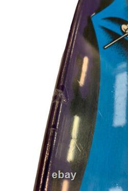 2003 Santa Cruz Jeff Grosso Demon Skateboard Deck Purple Reissue 30 F'n Years