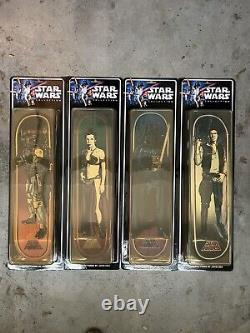 2014 Original Set Of 4 MISPRINT (error) Santa Cruz Star Wars Series Skateboards