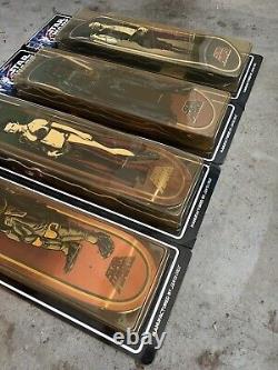 2014 Original Set Of 4 MISPRINT (error) Santa Cruz Star Wars Series Skateboards