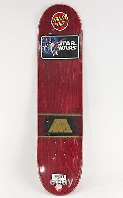 2014 Santa Cruz Star Wars Slave Leia Skateboard Deck NOS In Shrink 7.8 x 31.7