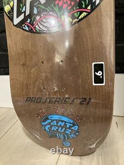 2021 NEW Santa Cruz Pro Series ERIC DRESSEN'Pup' Brown Reissue Skateboard Deck