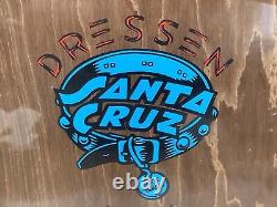 2021 NEW Santa Cruz Pro Series ERIC DRESSEN'Pup' Brown Reissue Skateboard Deck