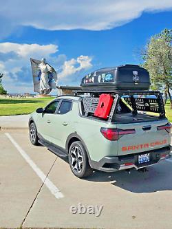 21 Tall Hyundai Santa Cruz bed rack