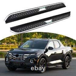 2PCS Fits for Hyundai Santa Cruz 2022-2024 Door Side Step Running Board Nerf Bar