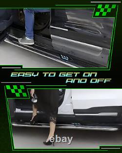 2pcs 350Lbs Running Boards Side Steps for Hyundai Santa Cruz 2022-2025 Nerf-Bar