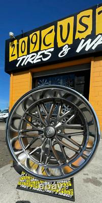 4 20 US MAGS SANTA CRUZ u139 20X8.5 + 20X10 5X120.65 CAMARO CHEVELLE CUTLASS