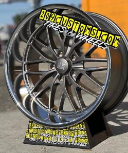 4 20 US MAGS SANTA CRUZ u139 20X8.5 + 20X10 5X120.65 CAMARO CHEVELLE CUTLASS