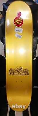 8.27in Guzman Dining with the Dead SIGNED Santa Cruz Skateboard Deck SOLD OUT