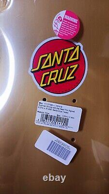 8.27in Guzman Dining with the Dead SIGNED Santa Cruz Skateboard Deck SOLD OUT