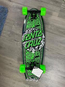 8.8 Santa Cruz Flier Collage Shark Cruiser Complete