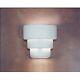 A19 1404 Santa Cruz Wall Sconce Bisque Islands of Light Collection