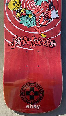 BLACK LABEL JOHN LUCERO JESTER SKATEBOARD madrid schmitt stix vision santa cruz