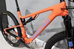 BRAND NEW 2022 Santa Cruz Blur S-Kit Salmon Large Carbon Fiber Mountain Bike