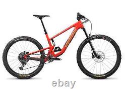 BRAND NEW 2023 Santa Cruz 5010 C MX S-Kit Gloss Red Large Carbon Mountain Bike