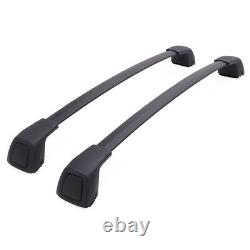 Black Cross Bars Fit For Hyundai Santa Cruz 2022-2023 Accessories Roof Rail