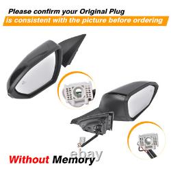 Brand New Door Mirror Set Heated for Hyundai Santa Cruz Tucson SEL 2.5L L4 Gas