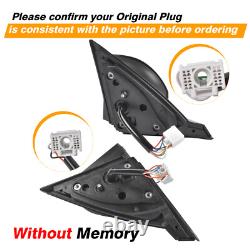 Brand New Door Mirror Set Heated for Hyundai Santa Cruz Tucson SEL 2.5L L4 Gas