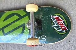 Brand New Sealed Santa Cruz Mountain Dew Complete Skateboard