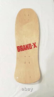 Brand-X RARE Riot Stick 80s Skateboard Kryptonics Powell Santa Cruz Dogtown