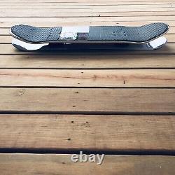 Burton Snowskate Santa Cruz Dressen Deck (New Deck) Blk/Rd/Gry w Leash 9.25x32