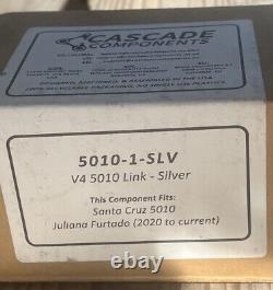 Cascade Components Santa Cruz 5010 V4 Link Silver NEW