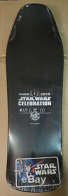 Celebration 2015 Santa Cruz Star Wars Rancor Luke Skywalker Exc Skateboard Deck