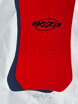 Christian Hosoi Hammerhead Skateboard Deck Reissue Red Santa Cruz