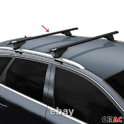 Cross Bar for Hyundai Santa Cruz 2021-2022 Top Roof Rack Car Carrier Black 2x