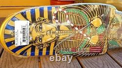 DOUBLE SIDED Rare Santa Cruz Egyptian Pharaoh Mummy Skateboard Deck Jim Phillips