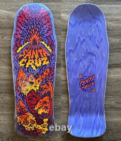 Erick Winkowski SIGNED VOLCANO Santa Cruz Skateboards 10.34 tallboy