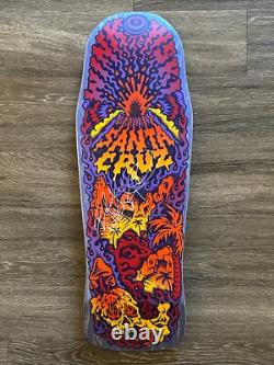 Erick Winkowski SIGNED VOLCANO Santa Cruz Skateboards 10.34 tallboy