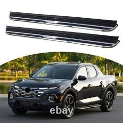 Fits for Hyundai Santa Cruz 2022-2024 Fixed Door Step Running Board Nerf Bar