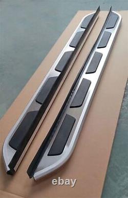 Fixed Running Board Side Steps Nerf Bars Fits for Hyundai Santa Cruz 2022-2024