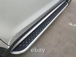 Fixed Running Board Side Steps Nerf Bars Fits for Hyundai Santa Cruz 2022-2024