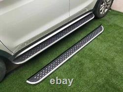 Fixed Running Board Side Steps Nerf Bars Fits for Hyundai Santa Cruz 2022-2024