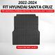 For 2022-2024 Hyundai Santa Cruz 4.3FT Truck Bed Liner Cargo Mat Cargo Liner