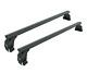 For Hyundai Santa Cruz 2017-23 Bed Rack Cross Bars Roof Rack Metal Bracket Alu 2