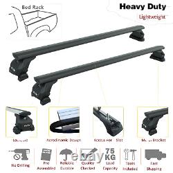 For Hyundai Santa Cruz 2017-23 Bed Rack Cross Bars Roof Rack Metal Bracket Alu 2