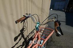 Frances Cycles Custom Steel Platypus Cargo Bike Made In Santa Cruz