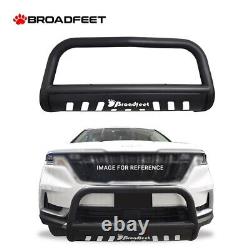 Front Black Push Bull Bar Bumper Grille Protector for Hyundai Santa Cruz 2022-23