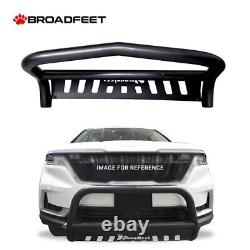 Front Black Push Bull Bar Bumper Grille Protector for Hyundai Santa Cruz 2022-23