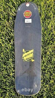 GLOW in the DARK Erick Winkowski Volcano Shaped 10 Santa Cruz Skateboard Deck