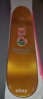 GPK Santa Cruz Skateboard Deck Gold Adam Bomb