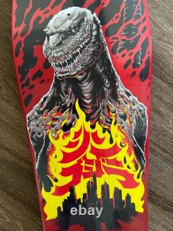 Godzilla x Santa Cruz SHIN KNOX FIREPIT 10.07 metallic red online exclusive