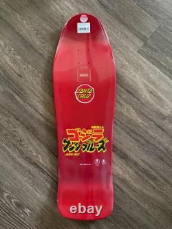Godzilla x Santa Cruz SHIN KNOX FIREPIT 10.07 metallic red online exclusive