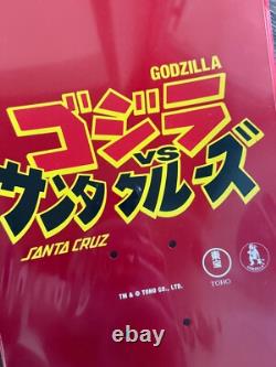 Godzilla x Santa Cruz SHIN KNOX FIREPIT 10.07 metallic red online exclusive