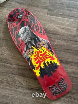 Godzilla x Santa Cruz SHIN KNOX FIREPIT 10.07 metallic red online exclusive