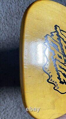 Grabke Santa Cruz Melting Clocks Skateboard Deck Reissue Slight Tail Damage